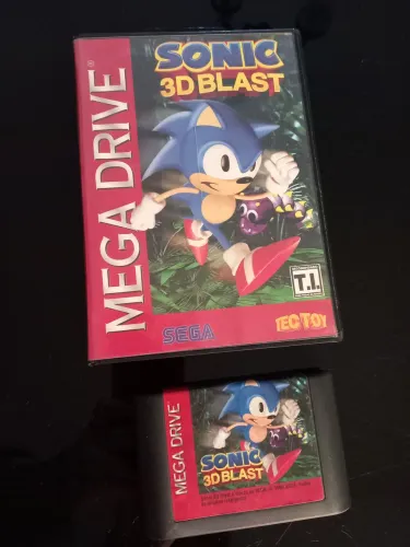 Jogo Sonic 3D Blast Mega Drive 