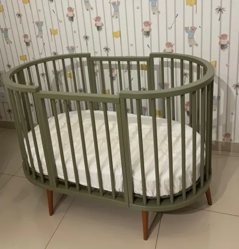Berço evolutivo sonhos 4em1 - Verde cacto