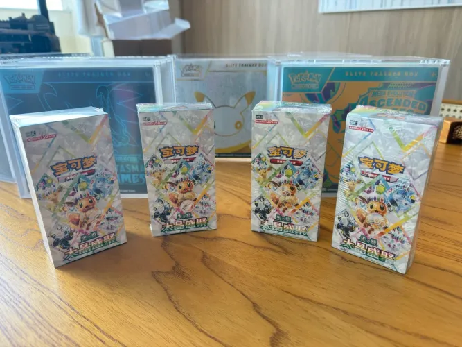 Pokemon tcg terastal festival booster box (evolucoes prismaticas)