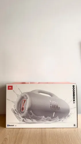 JBL Boombox 4 Branca Lacrada