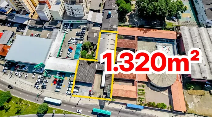 Terreno Estratégico com 1.320m² - Frente para o Angeloni e Potencial para 12 Andares