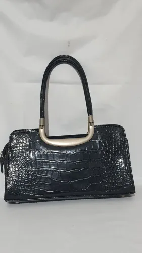 Linda bolsa de couro vintage