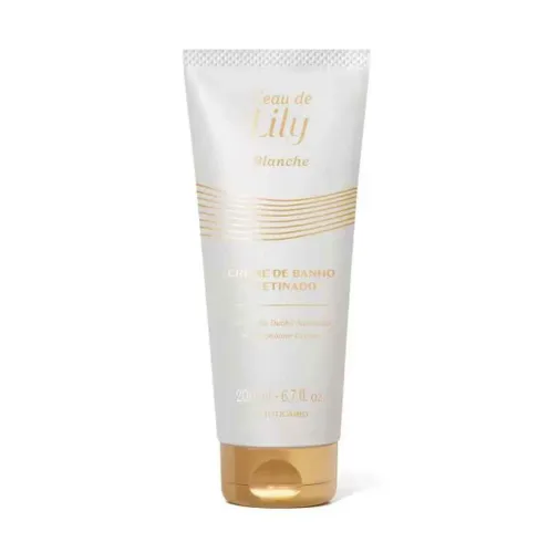 Creme de banho Acetinado Corporal L?eau de Lily Blanche 200ml Boticário