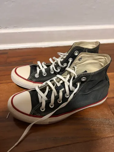 Tênis All Star Converse Cano Alto Preto Original