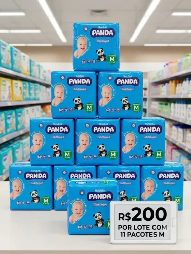 Lote de fraldas