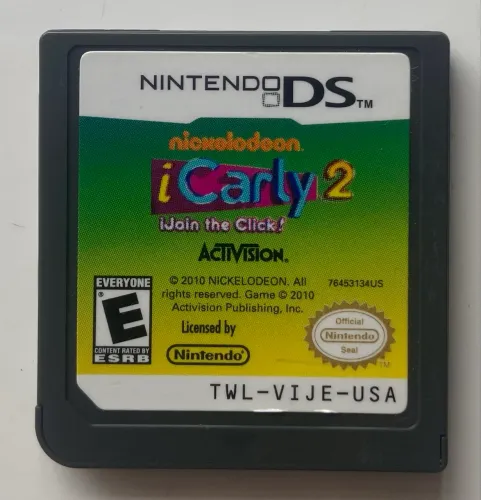 Jogo Nintendo DS iCarly 2 (sem caixa)