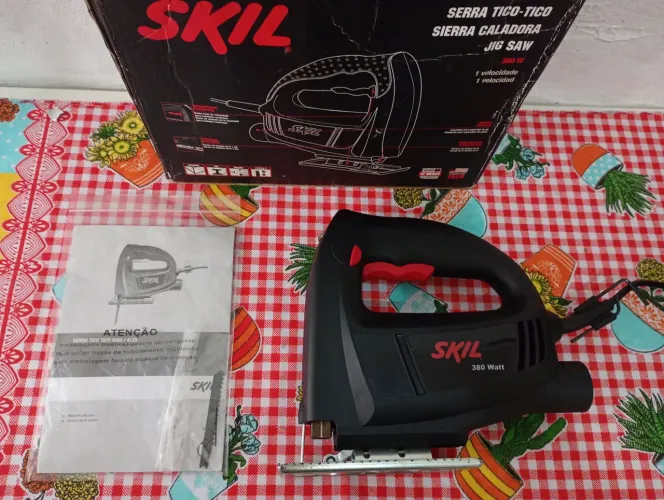 Serra Tico Tico Skil 127v NOVA SEM USO