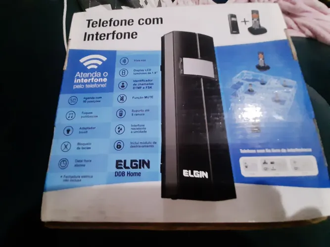 Telefone c/interfone sem fio