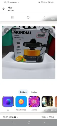 É pra VENDER fazedor de SUCO de laranja ?