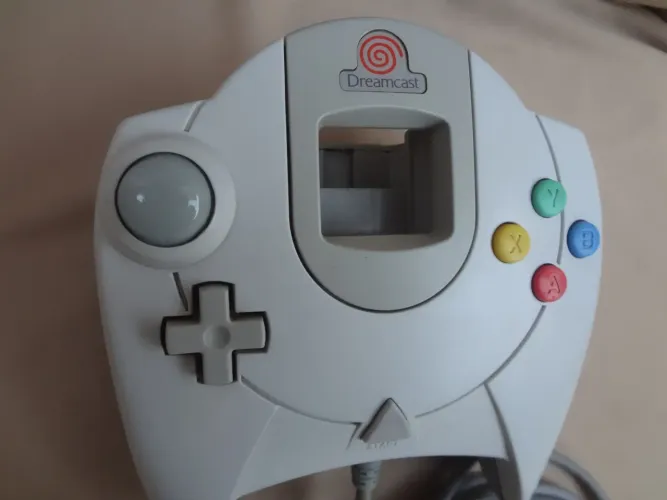 Controle Dreamcast Sega Original Branco Funcionando