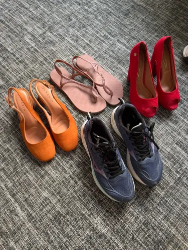 Lote sapatos tamanho 38