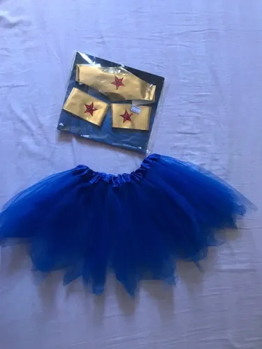 Kit fantasia mulher-maravilha