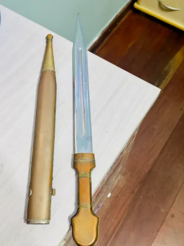 Daga Faca antiga colecionador - 0,45 cm peça colecionador original 