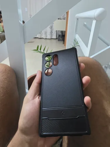 Capa Spigen para Samsung Galaxy S24 Ultra: Capa Rugged Armor