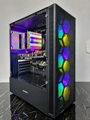 PC Gamer Intel Core Ultra 5 245KF + RTX 3050 6GB + 16GB DDR5 + SSD 512GB <br>