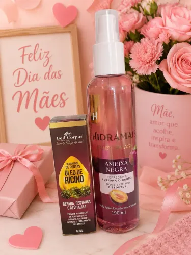Body Splash ? Protetor solar? Óleo de Malaleuca ? Gota Milagrosa? Óleo Reparador Argan