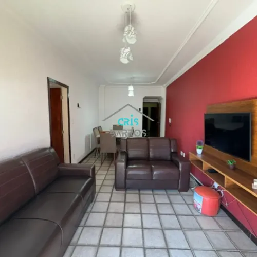 Apartamento no Centro com Vista Lateral do Mar 2 Quartos + Dependência Completa - Cabo Fr