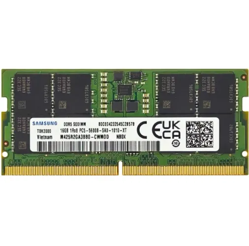 MEMÓRIA RAM NOTEBOOK DDR5 16GB 5600MHZ SAMSUNG