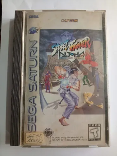 Street fighter alpha sega saturno