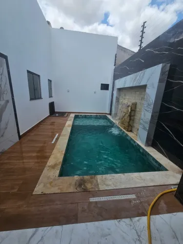 Casa com piscina Sonho realizado