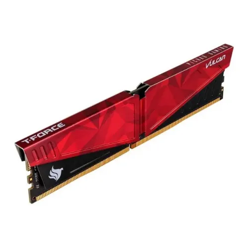 Memoria Team Group T-Force Vulcan Pichau, 16GB (2x8), DDR4, 3200MHz, Vermelha