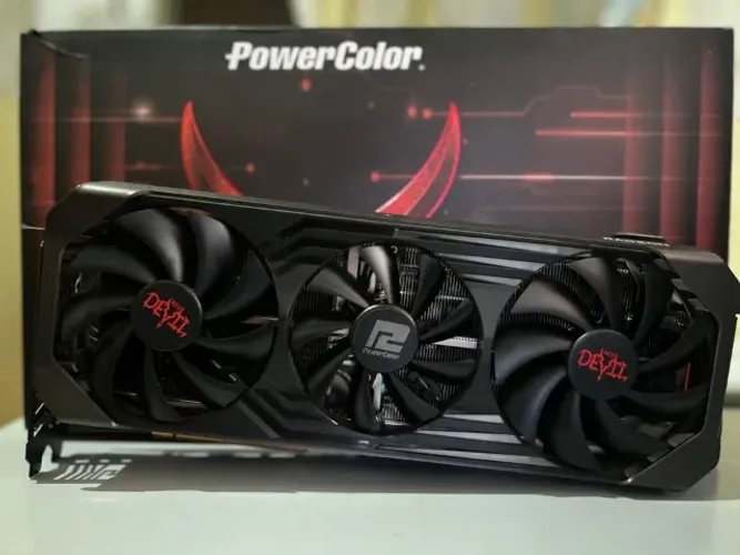 Placa de Vídeo RX 6700XT 12gb Red Devil AMD PowerColor