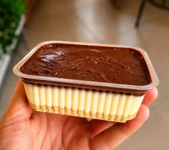 Tortinha de Leite Ninho com Chocolate 40% ?