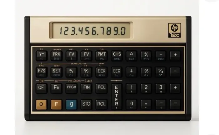 Calculadora financeira HP 12 C