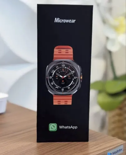 SMARTWATCH MICROEAR ULTRA C NFC PRETO