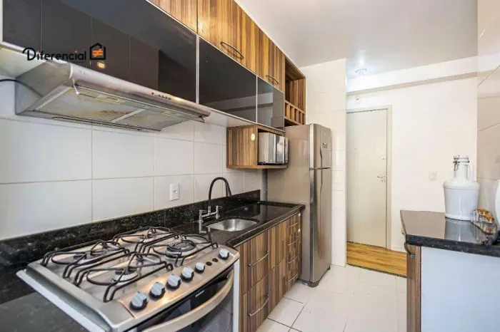 Apartamento com 2 dormitórios para alugar, 94 m² por R$ 4.264,95/mês - Guaíra - Curitiba/P