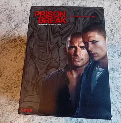 Box DVDS Prision As 4° Temporadas Completas