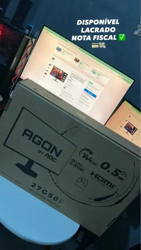 MONITOR GAMER AOC AGON G50 27 polegadas