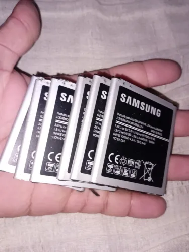 Lote 6 baterias celular j5 usadas
