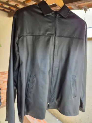 Jaqueta de Couro Masculino  Tam: GG