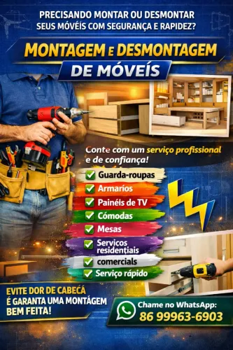 Montagem e Desmontagem de Móveis