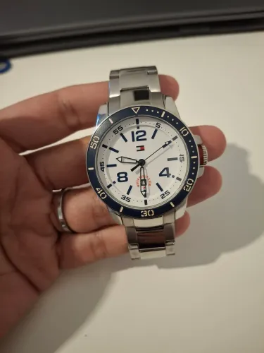 Relógio Tommy Hilfiger Original Masculino - Todo em Aço Inox
