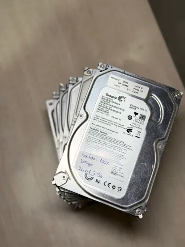 HDs 3,5" 320GB e 500GB 100%