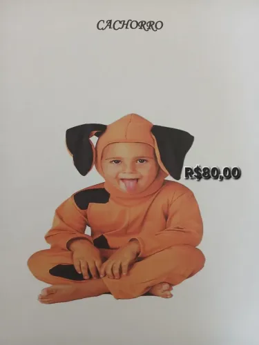 Fantasias de bichinhos infantil 