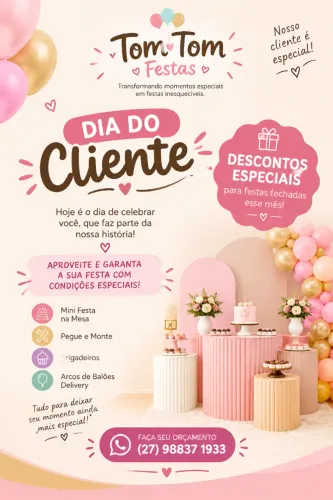 Festa na mesa