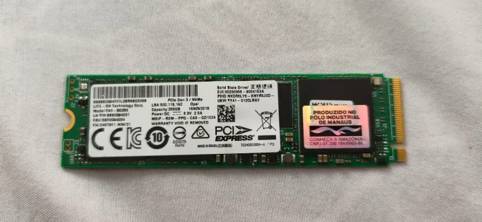 SSD M.2 NVME 256GB