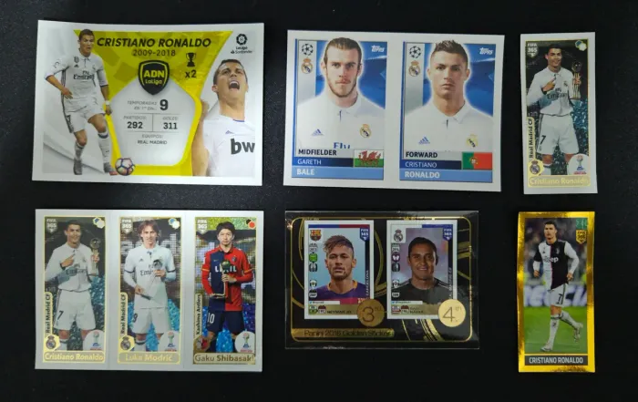 Figurinhas Cristiano Ronaldo - CR7