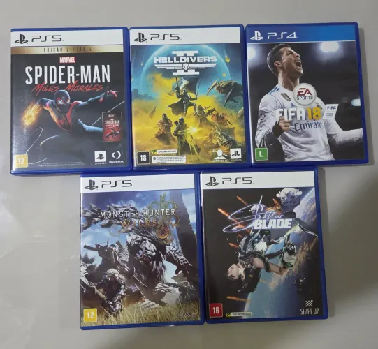 Jogos Games PS5 e PS4
