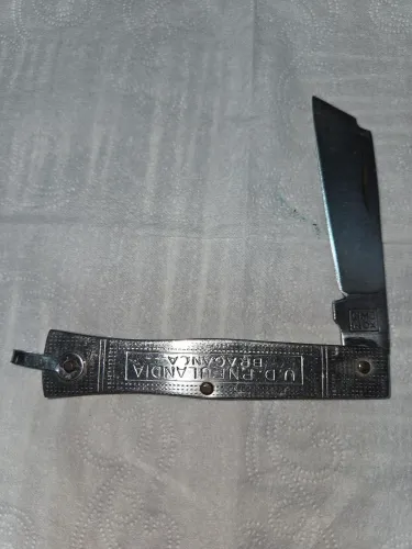 CANIVETE CIMO INOX SEM USO , COM PROPAGANDA, VINTAGE PARA COLECIONADORES !