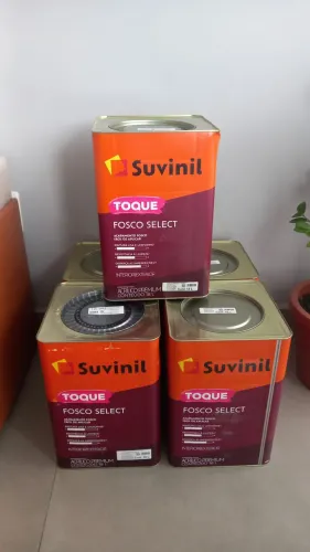 Lata de tinta branca 18 litros para interior e exterior