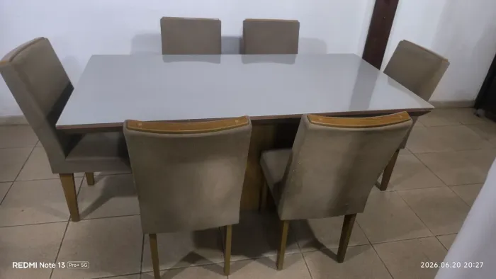Mesa 06 cadeiras