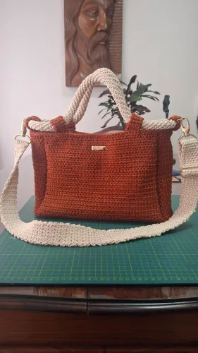 Bolsa de Crochê Moderno