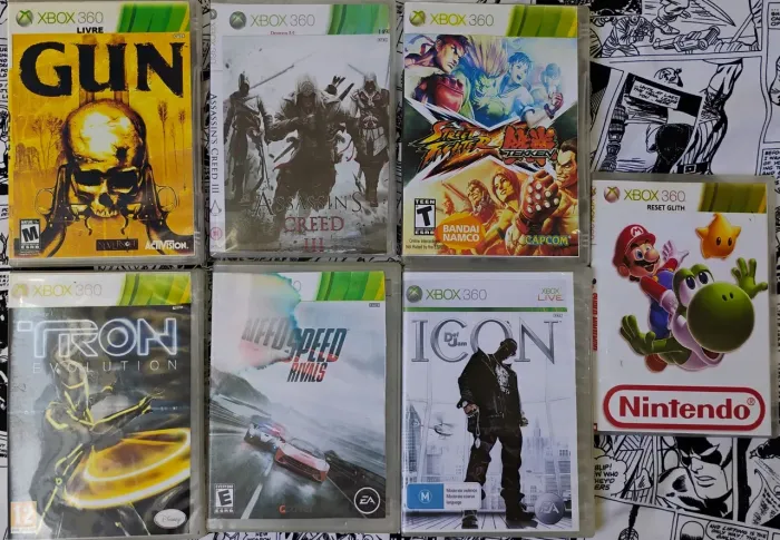 Lote jogos Xbox 360