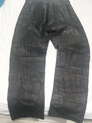 Calça couro motociclista Brunelli TAM 44