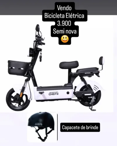 Vendo bicicleta Elétrica Pitica Moto Chefe 