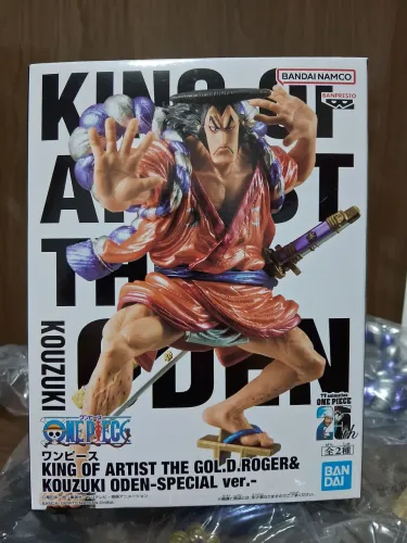 Anime Figure One Piece  Kozuki Oden - King Of Artist Original Lacrado